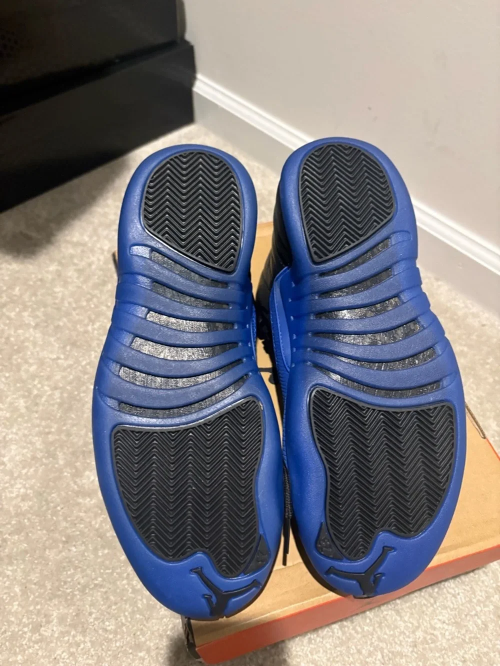 Jordan Men's Sneakers - Black/Blue